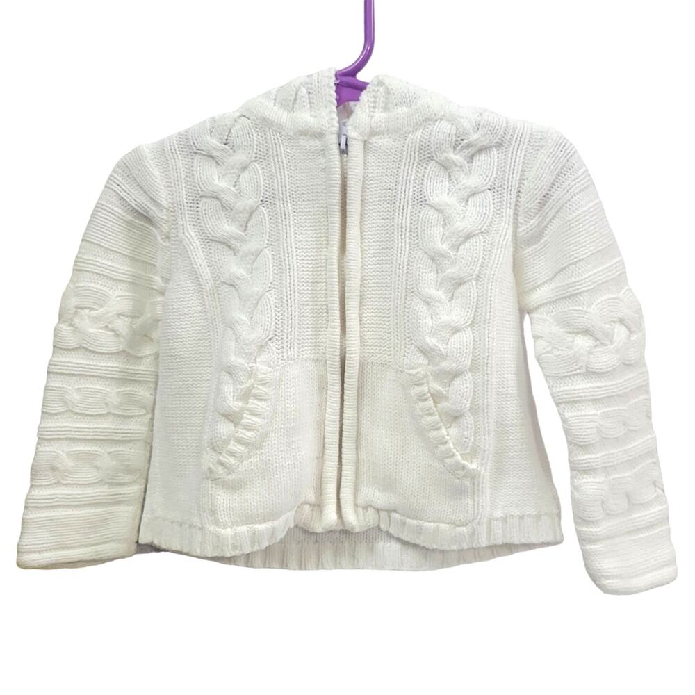 Arizona Jean Company Hooded Knit Sweater Infant Size 12 Months